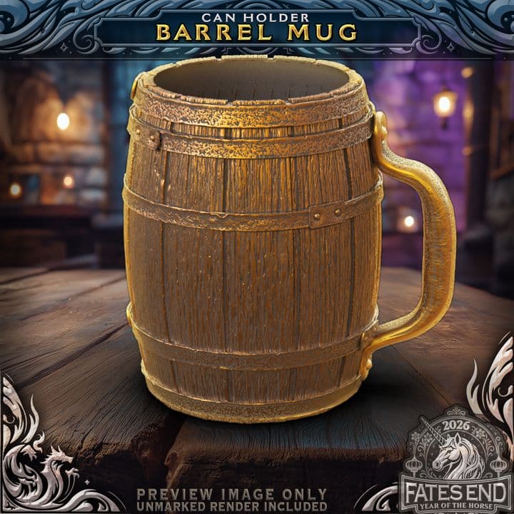 Barrel Mug Can Holder