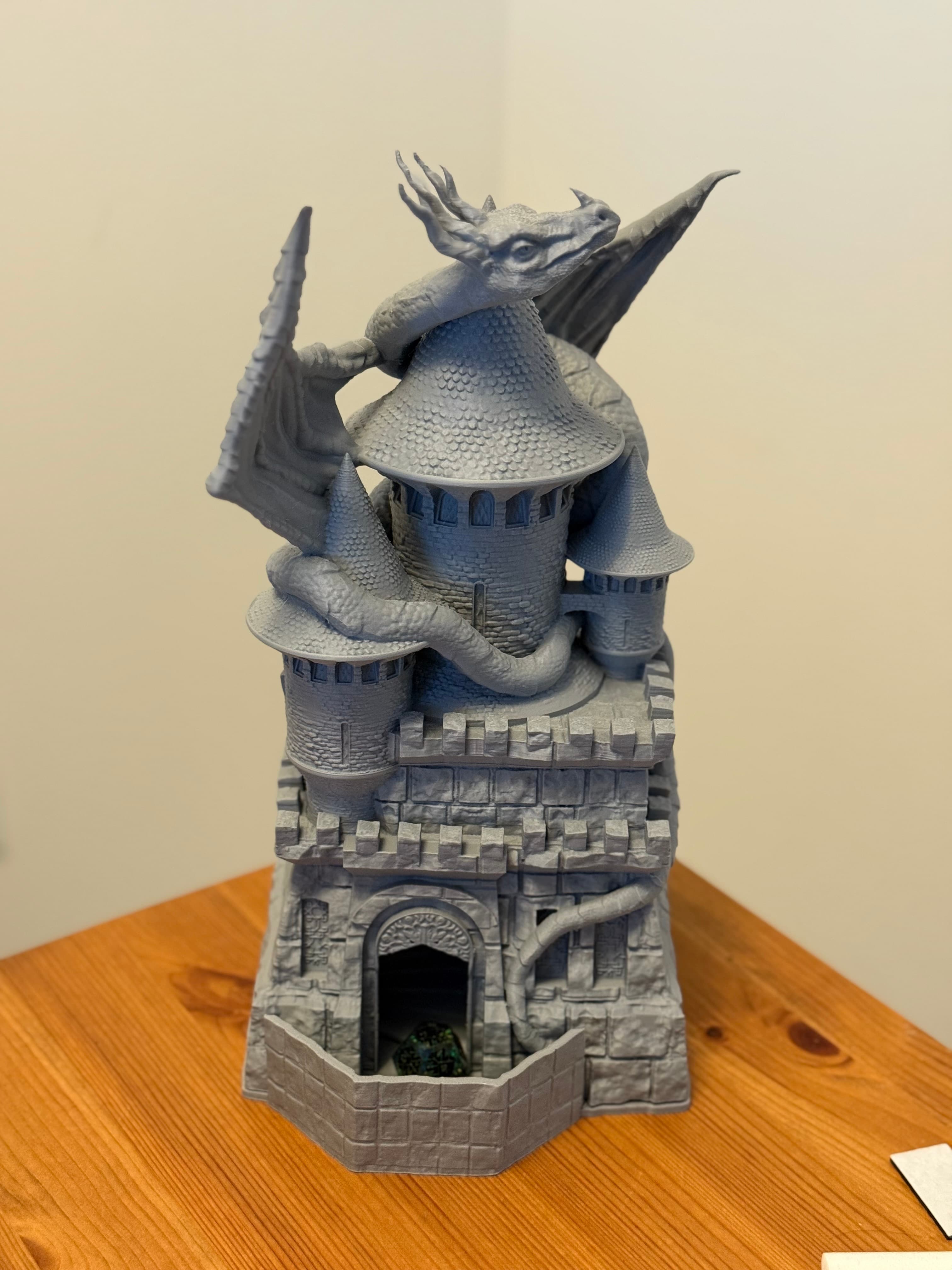 GM Dice Tower — classic watchtower design